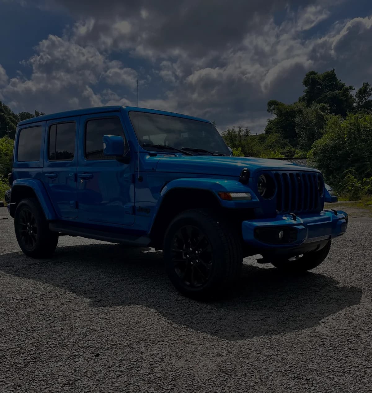 15% VLT ceramic window tint on vehicle