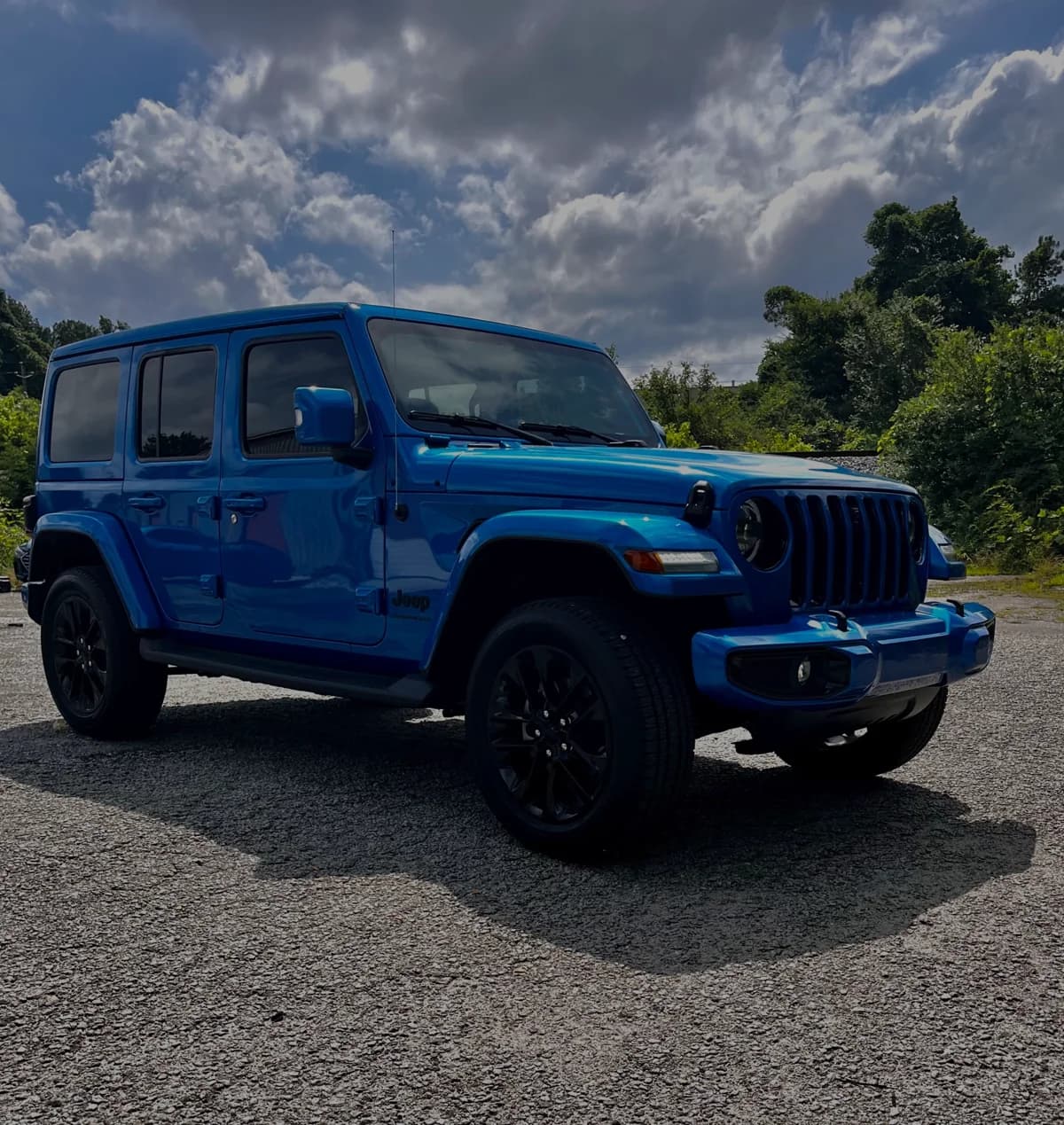 35% VLT ceramic window tint on vehicle