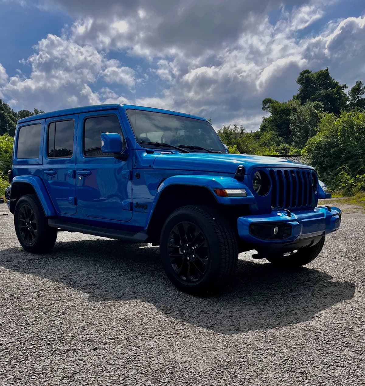 70% VLT ceramic window tint on vehicle